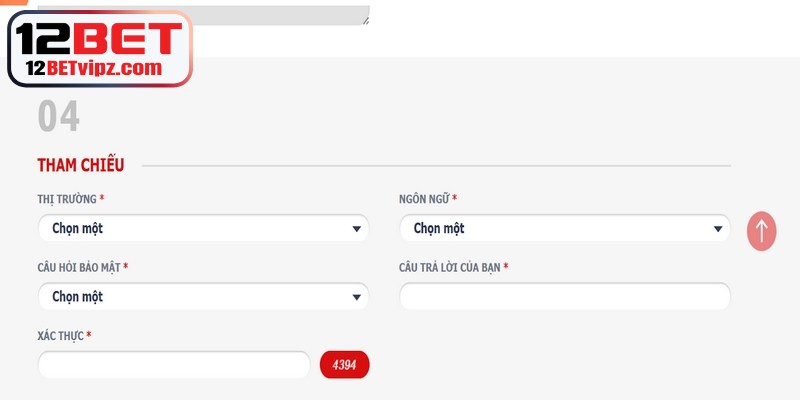 Đại lý 12BET cần hướng dẫn chi tiết người chơi tạo tài khoản, nạp tiền